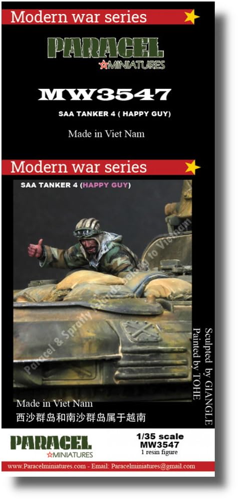 

Paracel Miniature Current Syrian Tank Crew 4 Excellent Condition Resin Kit MW3547 1/35
