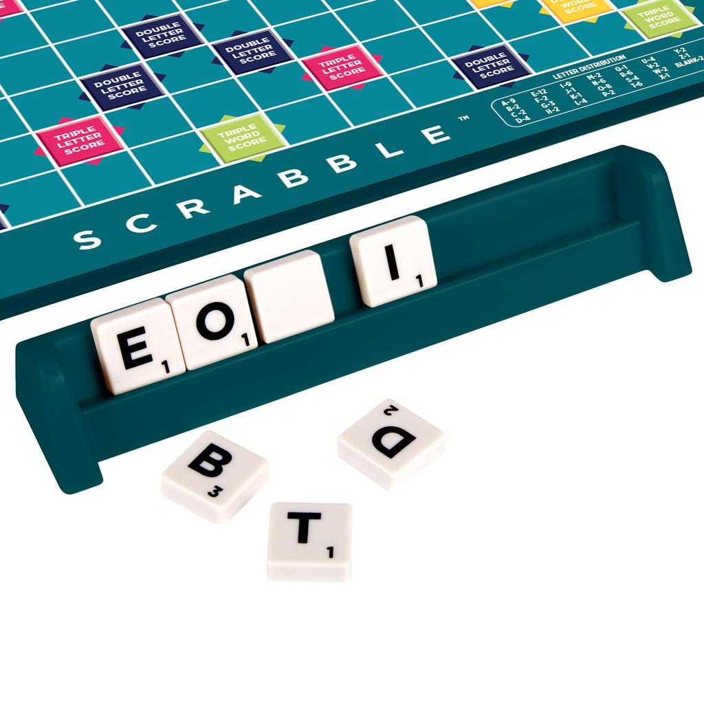 Mattel Games Scrabble Original Board Game (New Version) Authentic Scrabble Original (Latest Edition)