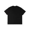 Levis Solid Logo Embroidered Crew Neck Pullover T-Shirt Unisex Tops Black A0637-0001