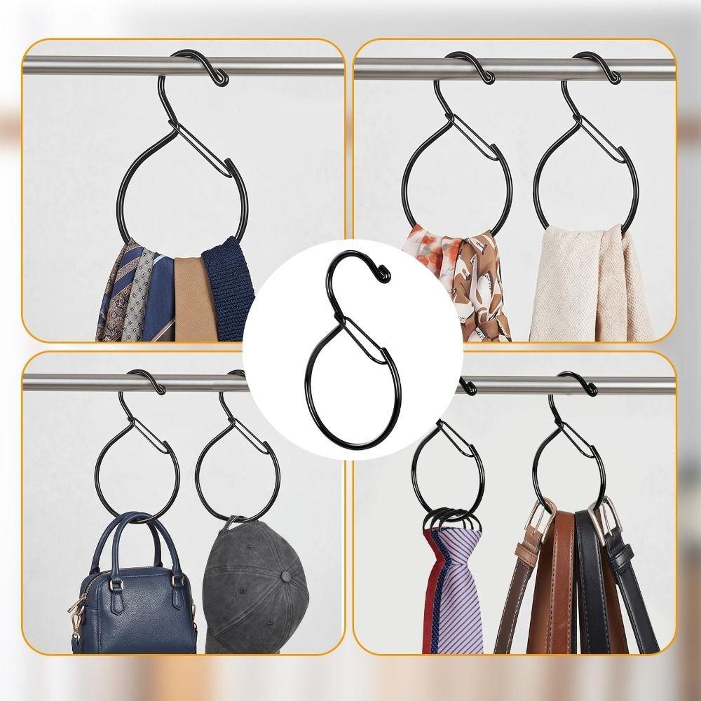Rust-Proof Belt Hanger Heavy Duty Belt Organizer Hanger Hook Space Saver Dorm