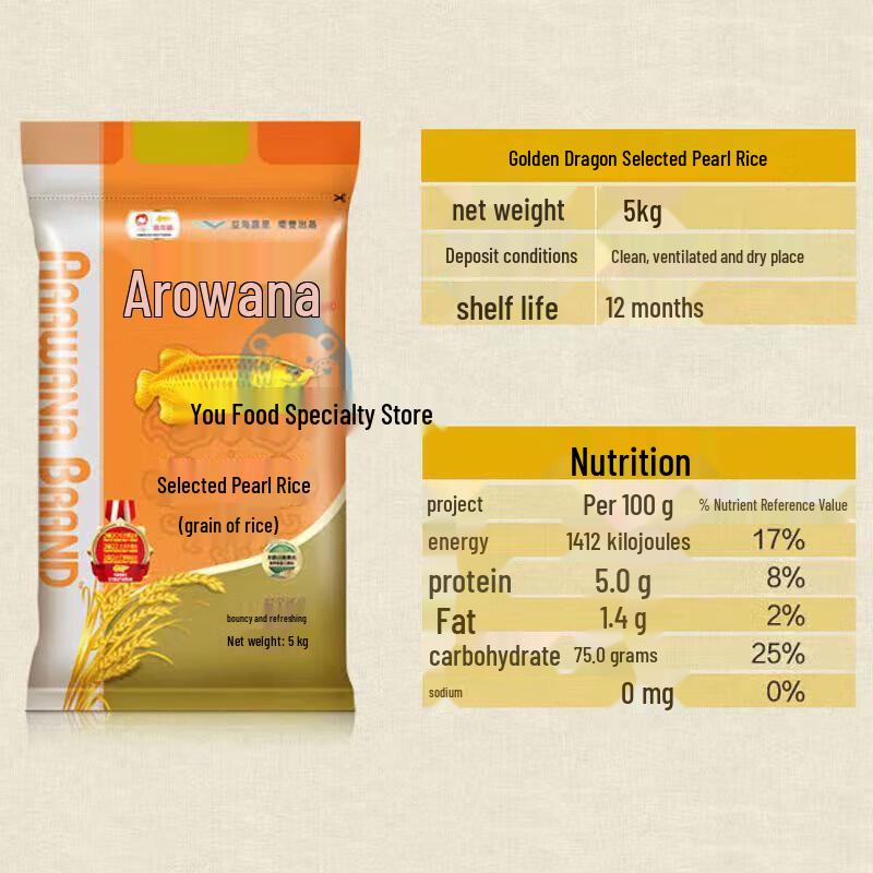 Crest Toothpaste & Arowana Rice Promo Pack