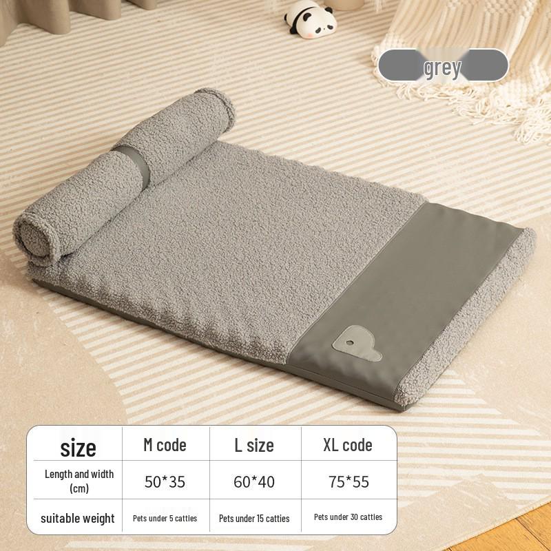 Pat pentru animale de companie pentru toate cele 4 sezoane, detașabil și lavabil, pentru pisici și câini