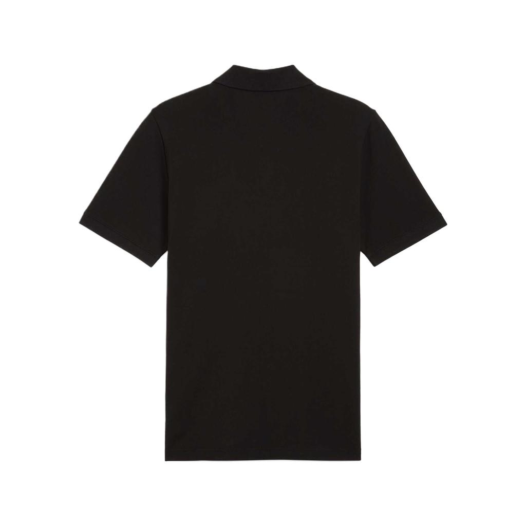 Puma Comfortable Breathable Skin-Friendly Casual Short Sleeve Polo Shirt Men Polo Shirts Black 690644-01