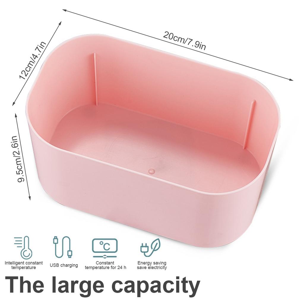 USB Baby Wipe Warmer Large Capacity Smart Baby Wipe Heater with LED Display 3 Mode 40-60 °C Adjustable Wipes Warmer Dispenser