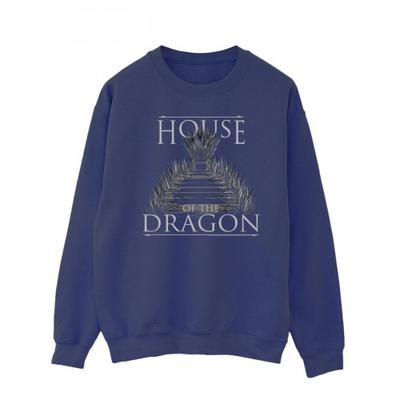 Game of Thrones: House Of The Dragon Herr Throne Text Sweatshirt