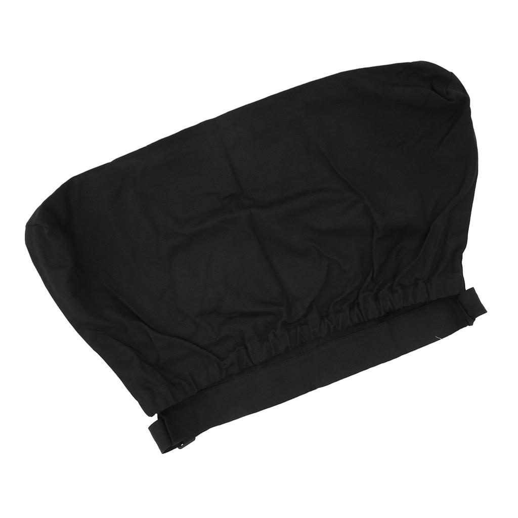 Picking Bag Waist Mounted Design Oxford Cloth Foldable Washable Reusable Fruit Storage Pouch for Foraging Black