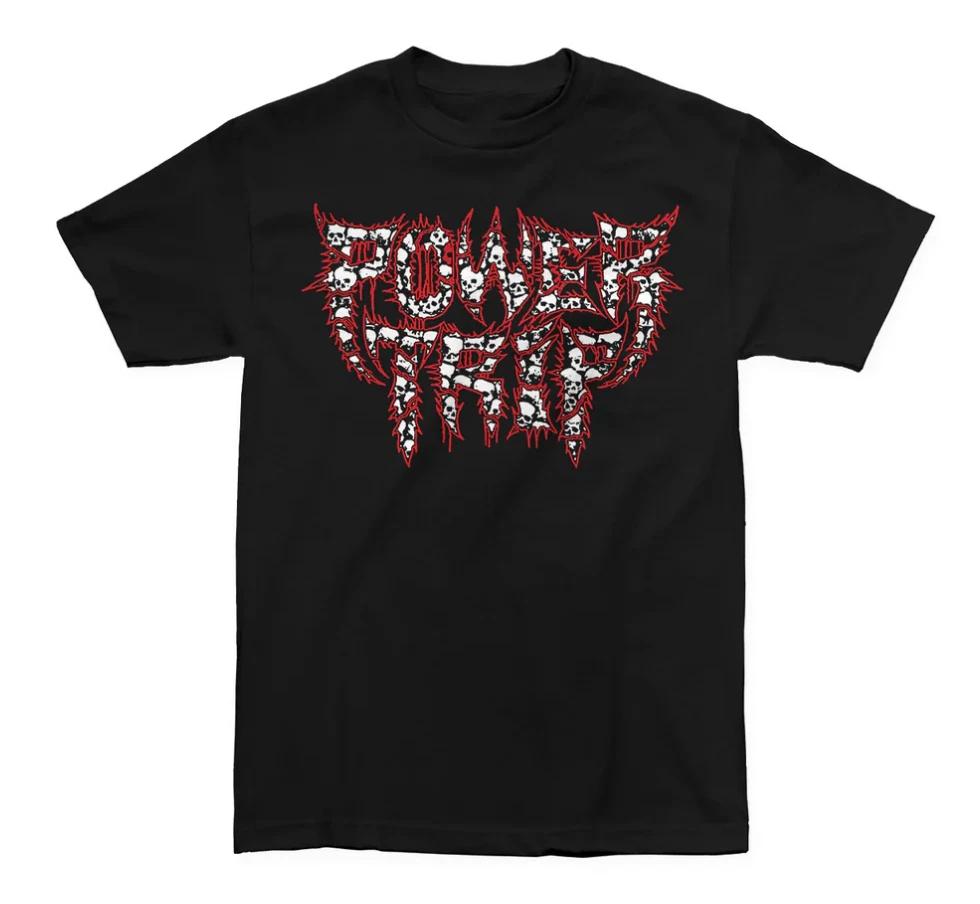 Power Trip Skull Logo Black T-Shirt Heavy Metal Band Tee Unisex S-5XL M