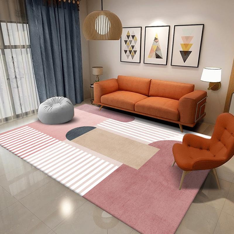 Minimalist Light Luxury Carpet for Living Room or Bedroom