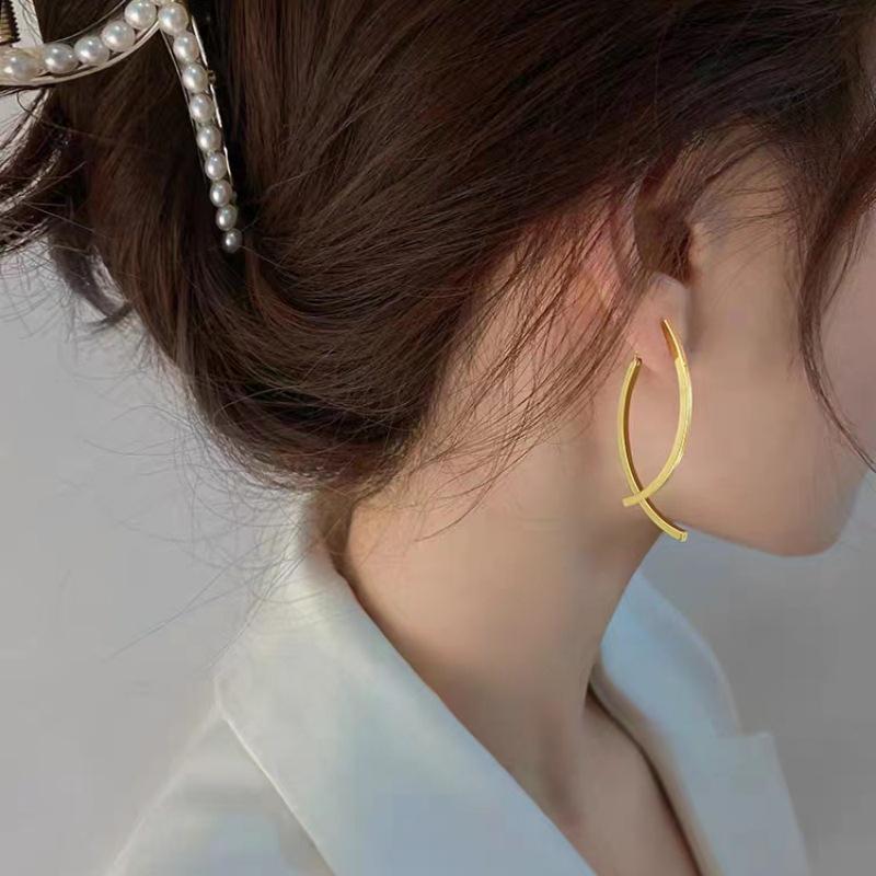 2023 Fashion Versatile Stud Earrings for Women - Light Luxury & Elegant French Style Accessories