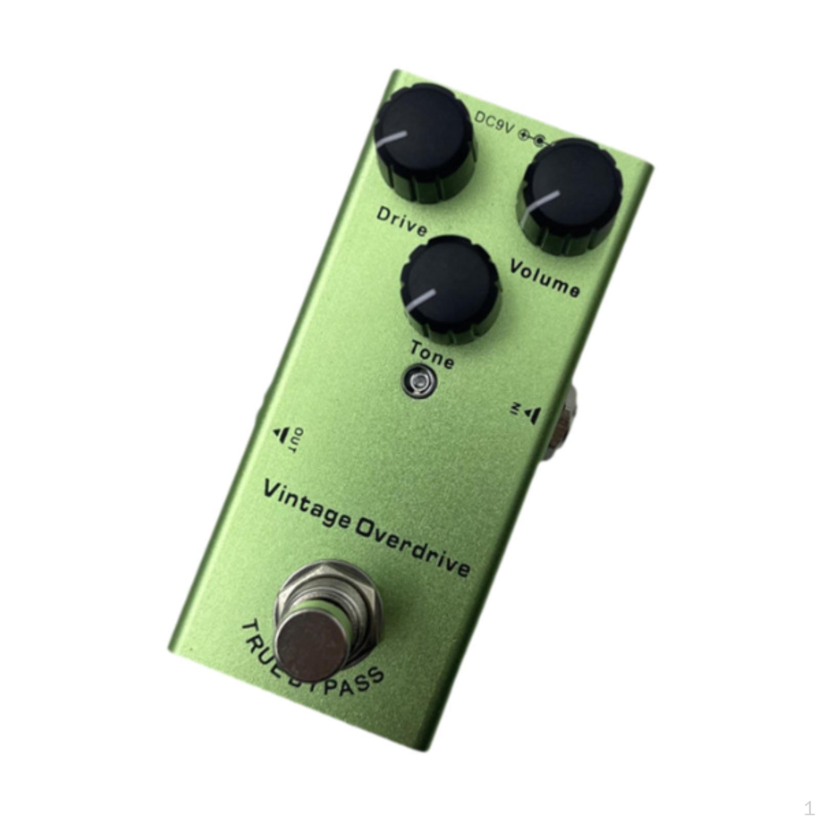 

Педаль эффектов для электрогитары DC 9V True Bypass Effector для шоу