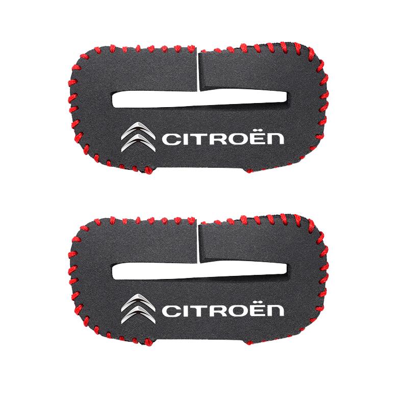Car Logo Seat Safety Belt Buckle Cover Interior Accessories For Citroen 2CV DS5 RD3 Cross Berlingo Xsara Grand Cactus Saxo Jumpy amj123