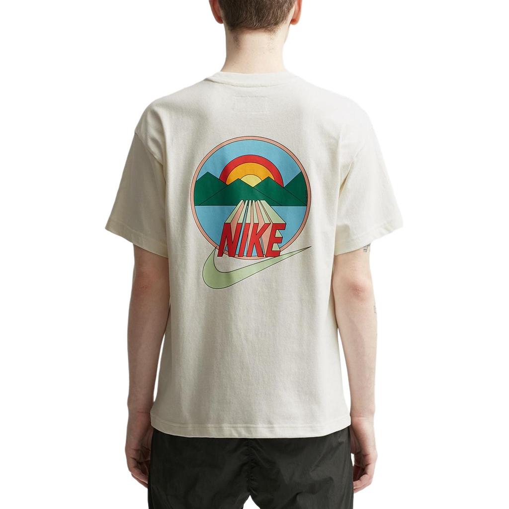 New Nike T Shirts Unisex White FB2759-133