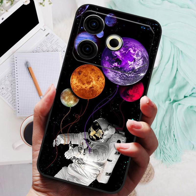 Für Tecno Pova 6 Neo Hülle Pova6 Neo Luxus Handy Silikon Rückseite Für Tecno Pova 6 Neo Hüllen Pova 6Neo Schutzhülle Capas