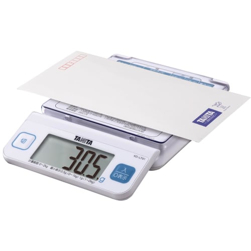 Tanita Digital Letter Scale, White, KD-LT01-WH