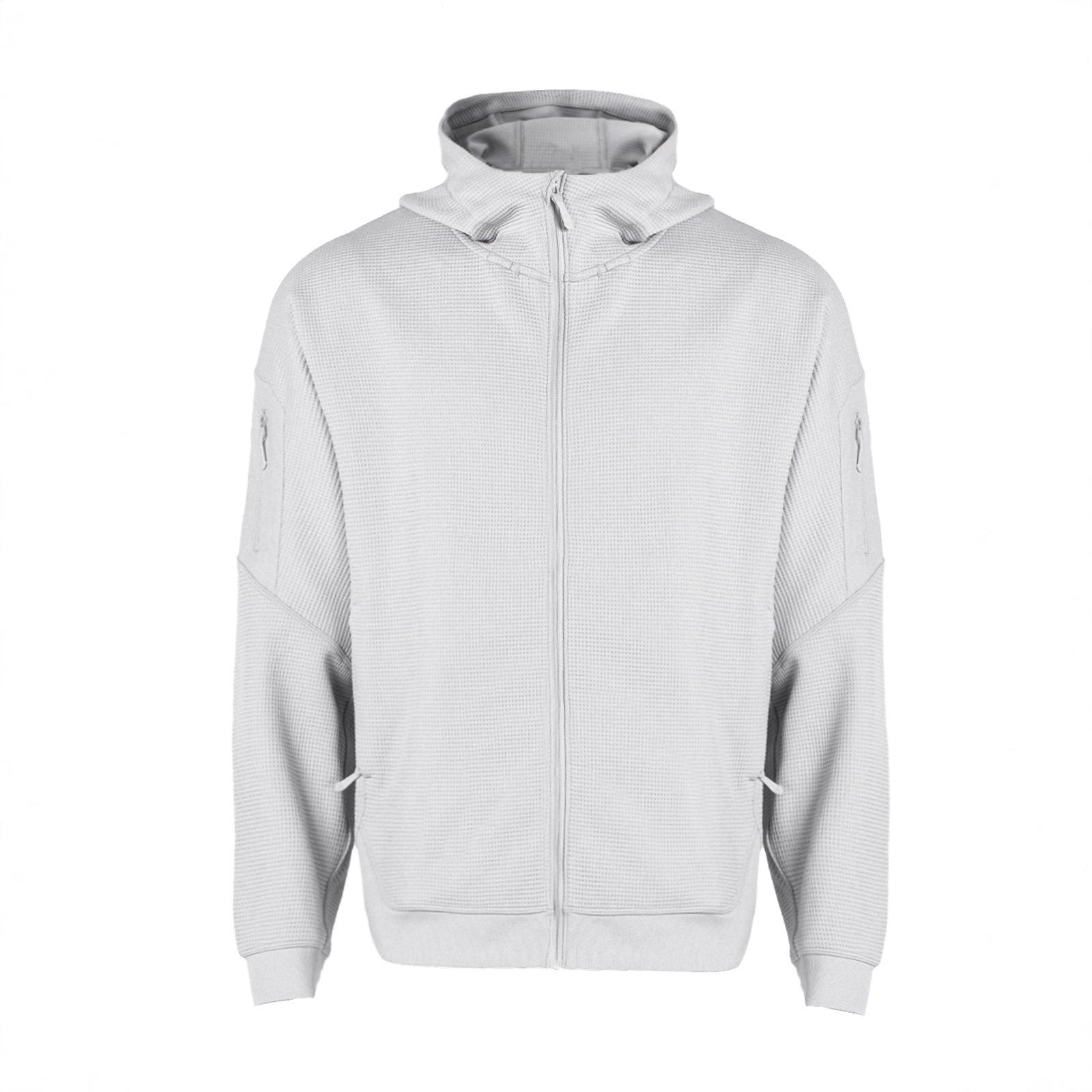 Olera Waffle Knit Stretchable Warm Hooded Jacket XL