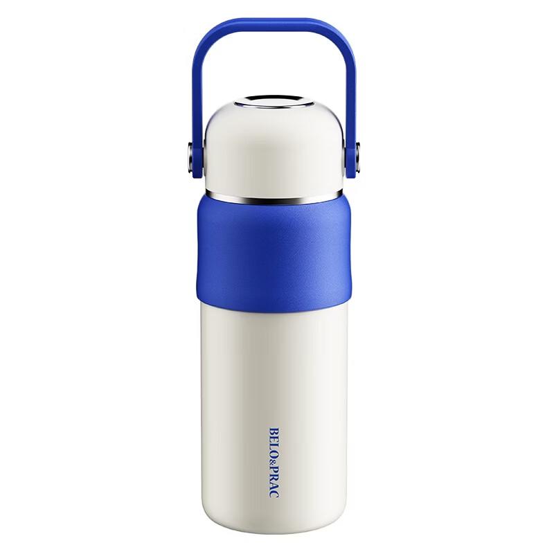 BELO&PRAC BK139 Klein Blue Vacuum Insulated Mug