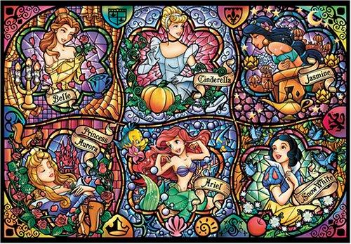 

150 деталей Блистательная принцесса [Витражный пазл] DS-150-707