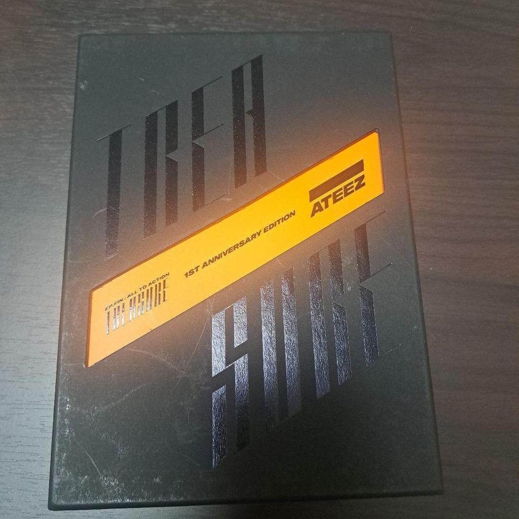 USED] ATEEZ EP.FIN 1st anniversary edition CD – купить по низким