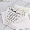 Thank You Gifts Ceramic Ornament - Appreciation Gifts for Women, Thank You Gift for Coworker, Friend, Teacher, Boss, Employee - Home Decoration Idea