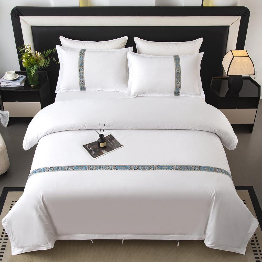 Premium Hotel-Grade Wrinkle & Stain-Resistant 4-Piece Bedding Set