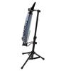 Adjustable Black Folding Bracket Electric Blowpipe Stand Compact and Durable