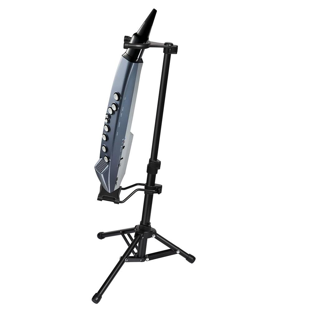 Adjustable Black Folding Bracket Electric Blowpipe Stand Compact and Durable
