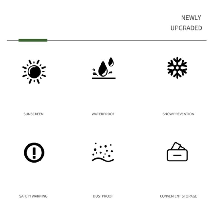 Charging Station Rain Cover Rain Sun UV Protections Cover Protector Electric Vehicle Charger Station Weatherproof Covers