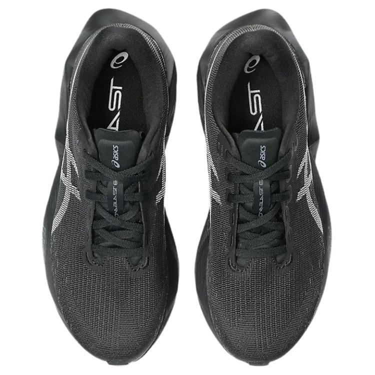Asics Scarpe da Corsa Novablast 6 Comode Traspiranti Reattive Donna sneaker Nero Bianco 1012C008-002