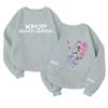 Children's Fashionable Lightweight Long-sleeved Round Neck Pullover With Pockets Printed Pullover