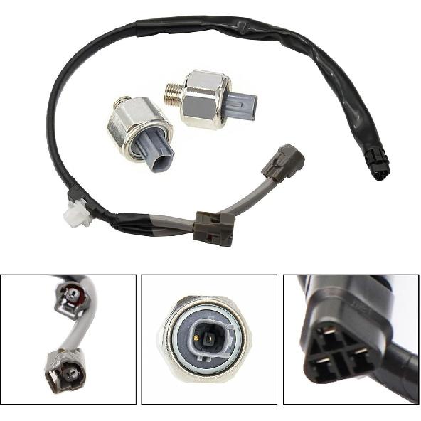 FZJDSD 2pcs Engine Knock Sensor with Harness 8221934010 Compatible with Toyota 4runner 1995-2002 T100 1995-1998 Tacoma 1995-2004 Tundra 2000 2001