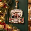 DIY Craft Pendant Christmas Photo Frame Wooden Xmas Tree Hanging Decor  Christmas Ornament