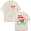 Vintage Washed Bad Bunny Debi Tirar Mas Fotos 2026 Graphic Tshirts Men Women Harajuku Hip Hop Loose ONeck Short Sleeve Tshirt