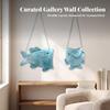Coastal Fish Wall Planter Sturdy Hanging Basket Space-Saving Plant