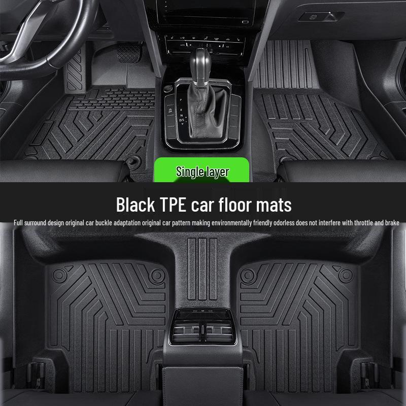 Toyota RAV4 Rongfang Dual Engine New Energy 09-19 Waterproof TPE Car Floor Mats