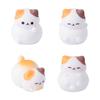 4Pcs/set Cartoon Cat Animal Miniatures Mini Figurine Resin Ornaments Fairy Garden Decoration Micro Landscape