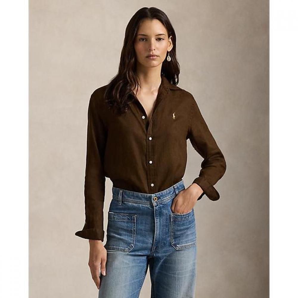 

Polo Ralph Lauren Women S claSSic Fit Linen Shirt wmpoShtndo21062201 L