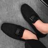 Spring and Summer Oversized Bean Shoes, Casual Men's Shoes, Lazy Driving Shoes, Fashionable and Breathable Shoes