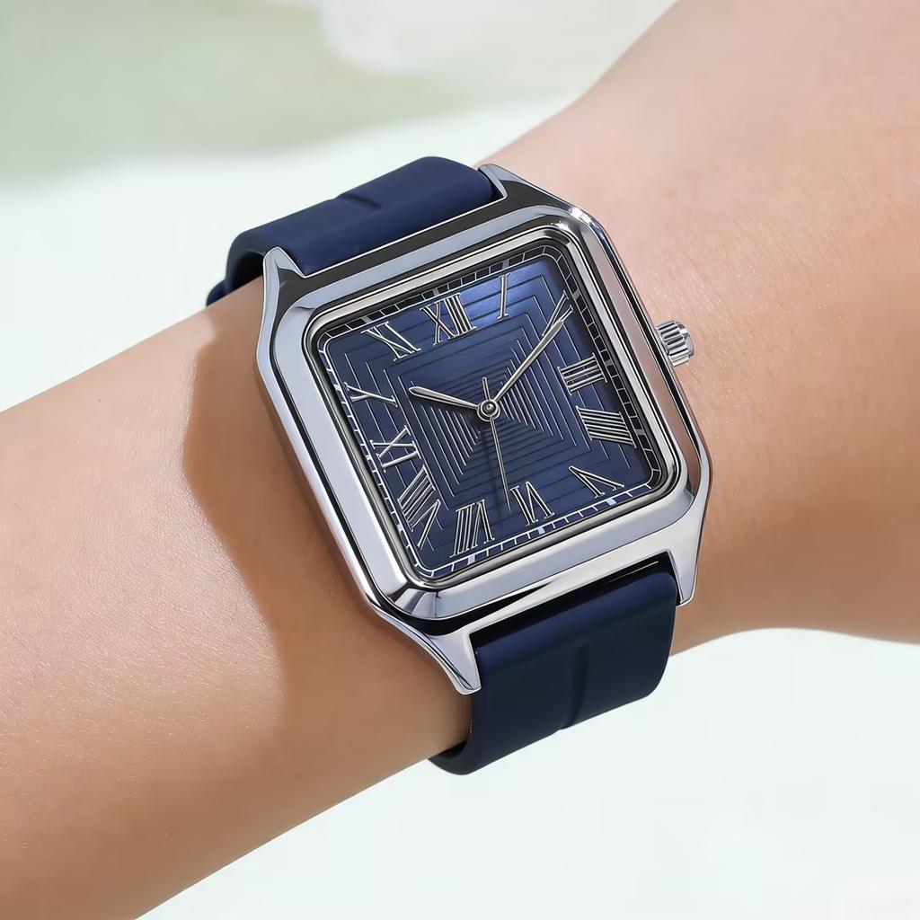 Scale Watch Industry Men'S Square Roman Scale Magnetic Clasp Design Middle East