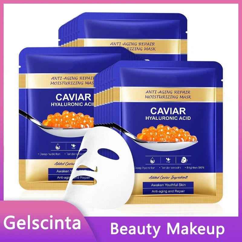 Caviar & Hyaluronic Acid Anti-Aging Repair Sheet Mask for All Skin Types