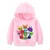 Fall New Arrivals Kids Hoodie Sprunki Childrens Pullover Hoodie Incredibox HD Print Age 4-14 Breathable Polyester Boys Girls Anime Sweatshirts