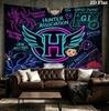 Tapiz de Pared Hunter X Hunter Colgante Estético de Pared Manta de Tela Impresa Tapices Decorativos Para Dormitorio Sala de Estar Decoración del Hogar