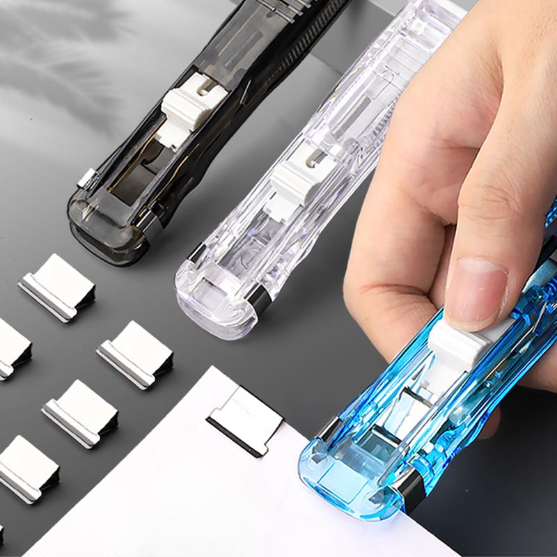 Spurloser, wiederverwendbarer Handklammer-Druckhefter, Papierbuchablage, Büro, Schulordner, Bindewerkzeuge, Zubehör