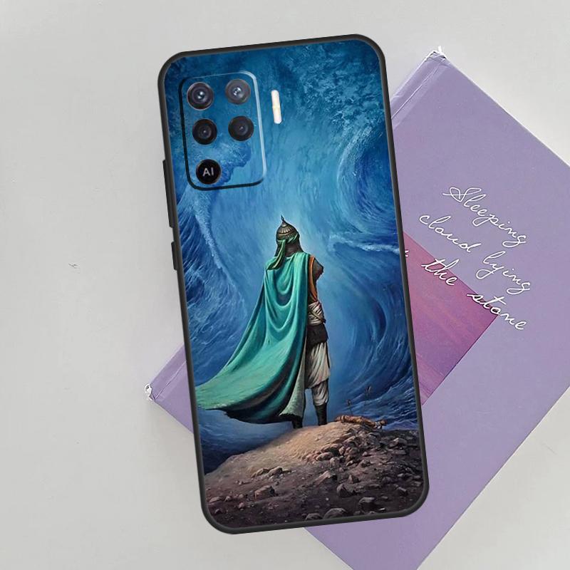 Islam Shia Imam Ali Hussain Phone Case For Oppo A54 A74 A94 A15 A16 A17 A52 A72 A76 A96 A57 A58 A78 A98 A53S Cover Case