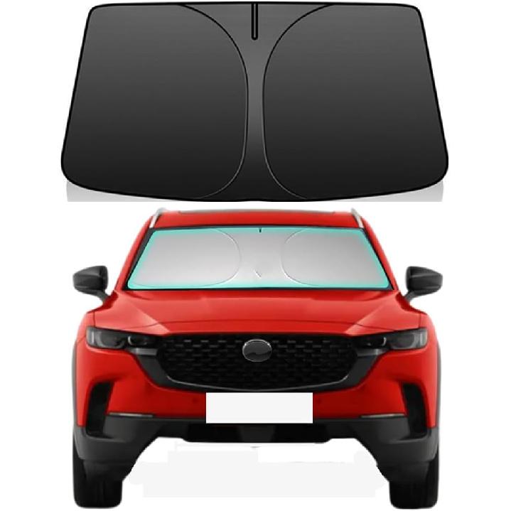 Windshield Sun Shade for -2025 Chevrolet/Chevy Blazer 240T Double-Layer Foldable Car Front Window Sunshade Accessories 240 T Sun Visor Protector