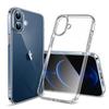 Transparent Rubber Gel Silicone TPU Case for iPhone 16 15 14 Plus 13 12 Mini 11 Pro X XR XS Max Soft Clear Crystal Cover Capa