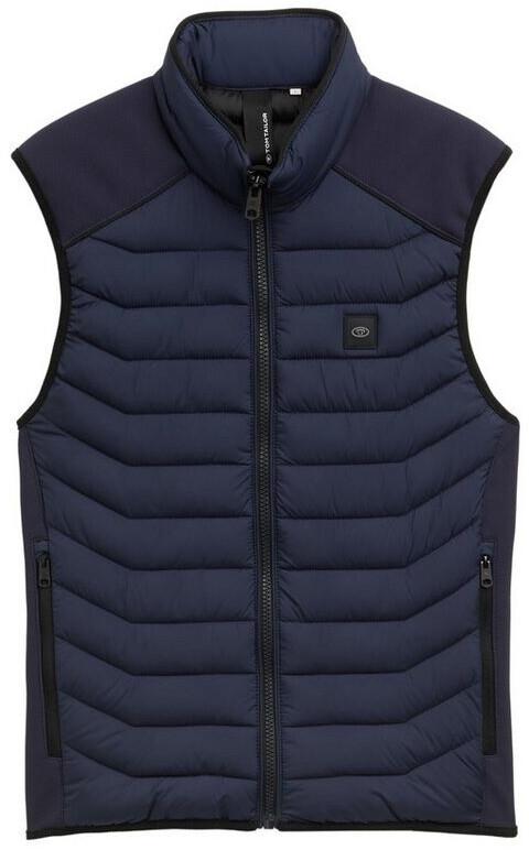 Winter Jacket Tom Tailor Weste Dunkelblau Schwarz 25714987