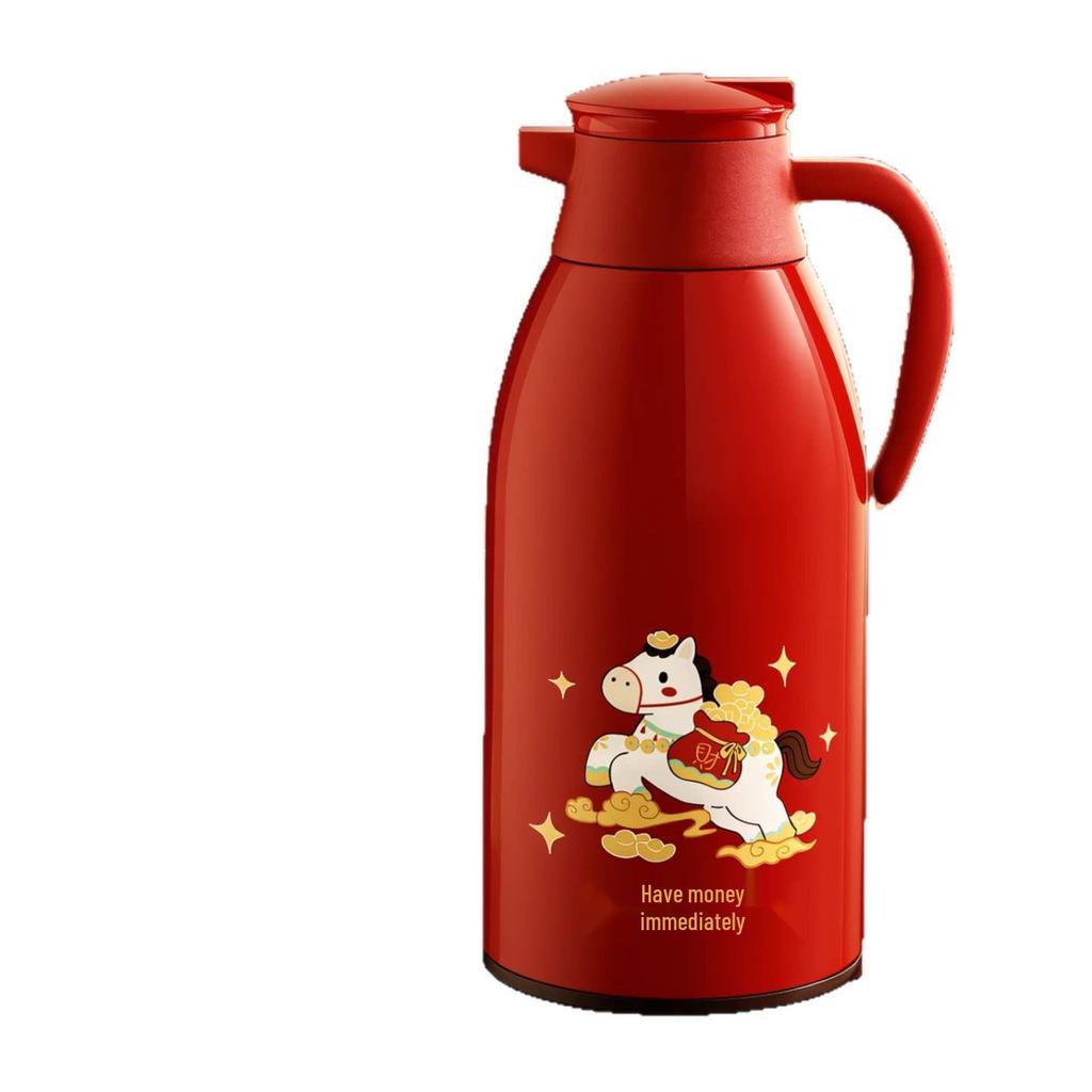 2026 New Model Thermos Flask: Large Capacity Insulated Warm Kettle and Hot Water Bottle.