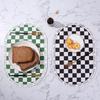 Leather Placemat, Heat Insulation, Anti-scalding, Waterproof and Oil-proof Cushion, Western Food Mat, Coaster, Plate Mat, Pot Mat, Plate Checkerboard