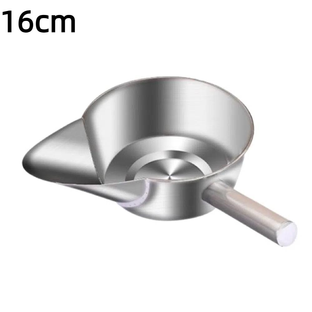 Nerezová naběračka na balení Zesílená naběračka na vodu s kachním zobákem Kuchyňská vychytávka Mísa na míchání smažených jídel Restaurace rychlého občerstvení