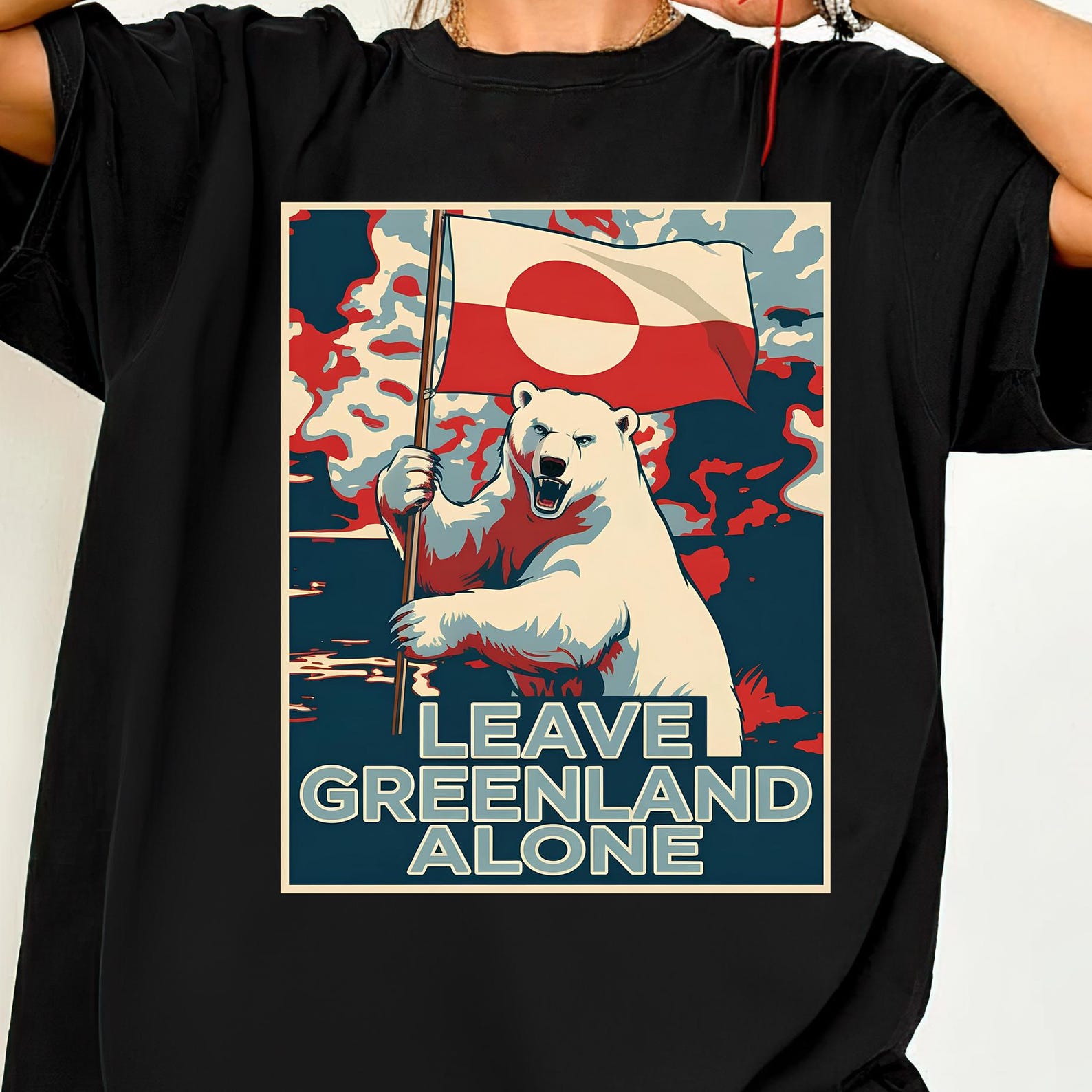 Leave Greenland Alone Shirt, Paws Off Greenland, Greenland Pride Shirt, Support Greenland Shirt S